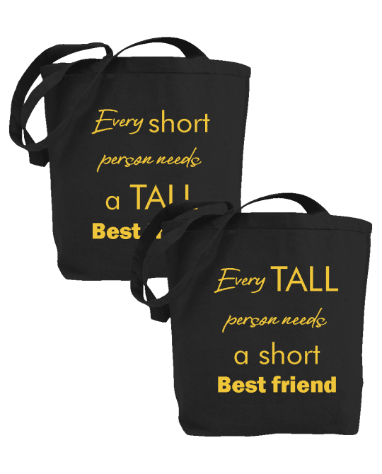 tall / short best friend